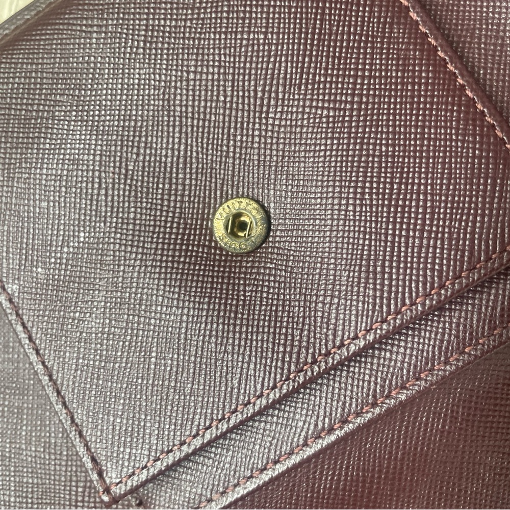Louis Vuitton Burgundy Monogram Wallet 🤍 - Picture 12 of 14